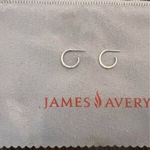 James Avery small hoops
